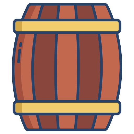 barril Generic color outline icono