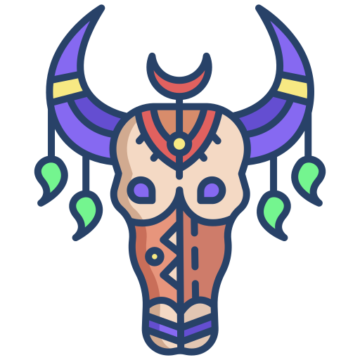 cráneo Generic color outline icono