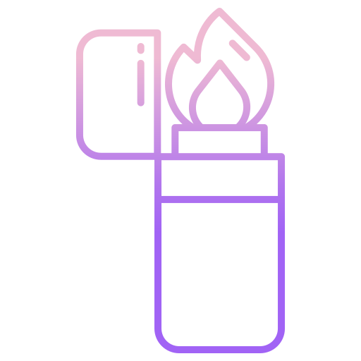 Lighter Generic gradient outline icon