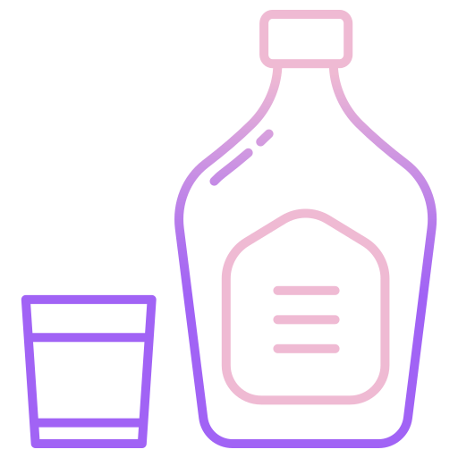 whisky Generic gradient outline icono