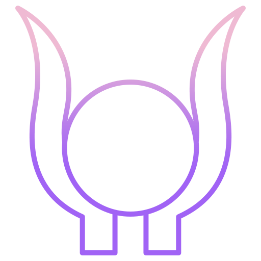 神 Generic gradient outline icon