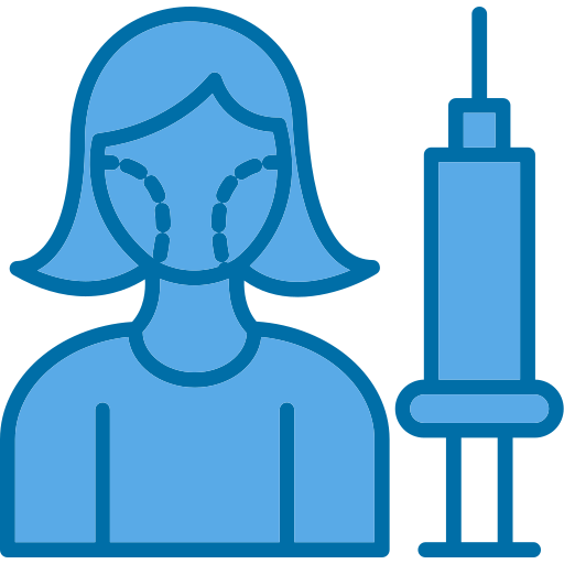 Cosmetic surgery Generic Blue icon