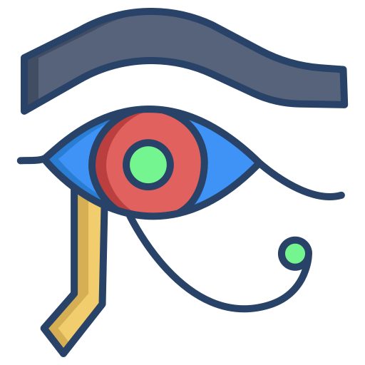 ojo de horus Generic color outline icono