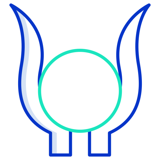 神 Generic color outline icon