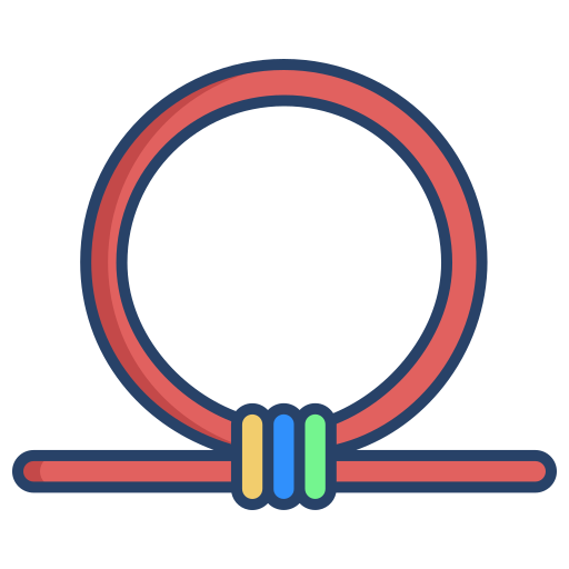 pierścień Generic color outline ikona