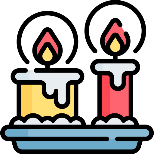 velas Special Lineal color icono