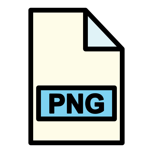 fichier png Generic Outline Color Icône