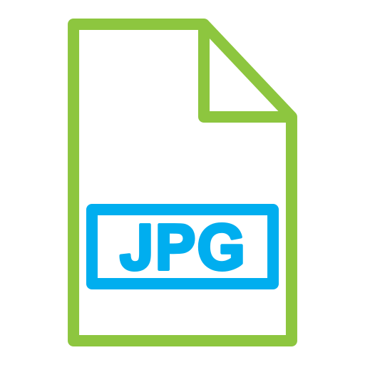 JPG File Generic Outline Color icon