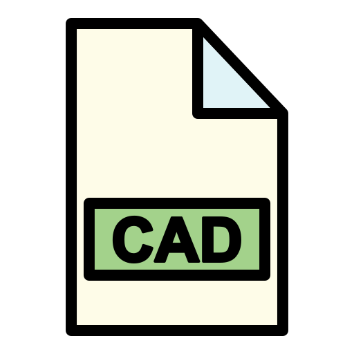 cad-datei Generic Outline Color icon