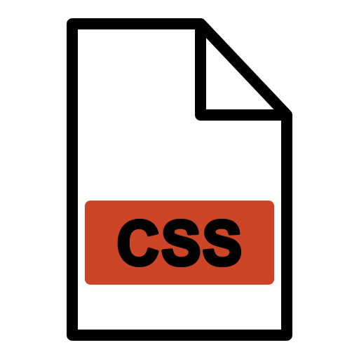 css 파일 Generic Fill & Lineal icon