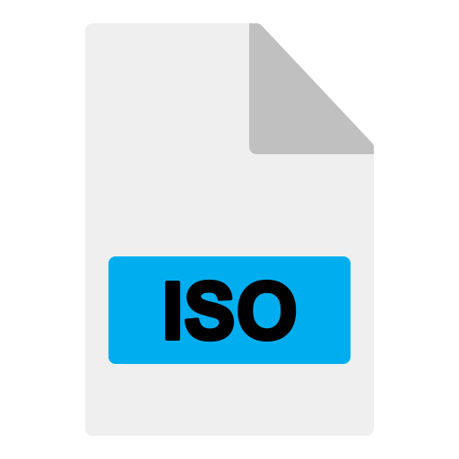 iso 파일 Generic Flat icon