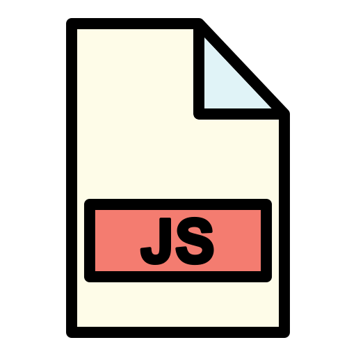 JS File Generic Outline Color icon