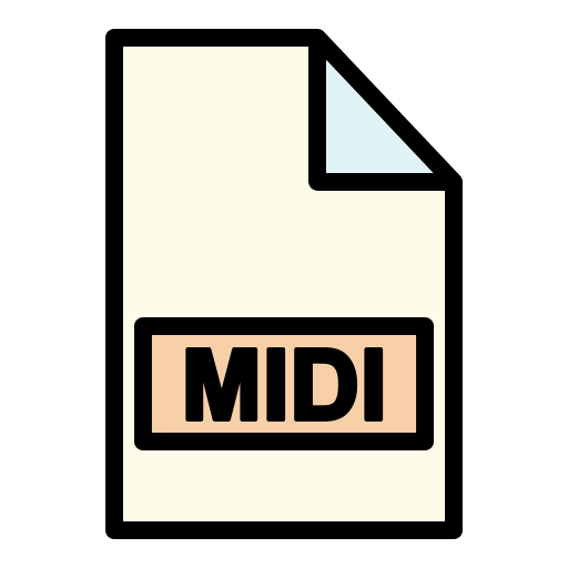Midi Generic Outline Color icon