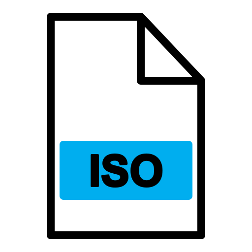 iso 파일 Generic Fill & Lineal icon