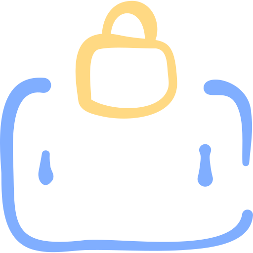 Lock Basic Hand Drawn Color icon