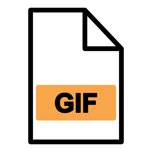 archivo gif Generic Fill & Lineal icono