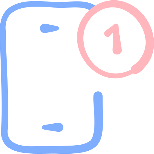 notificación Basic Hand Drawn Color icono