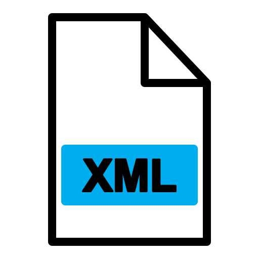 xml-bestand Generic Fill & Lineal icoon