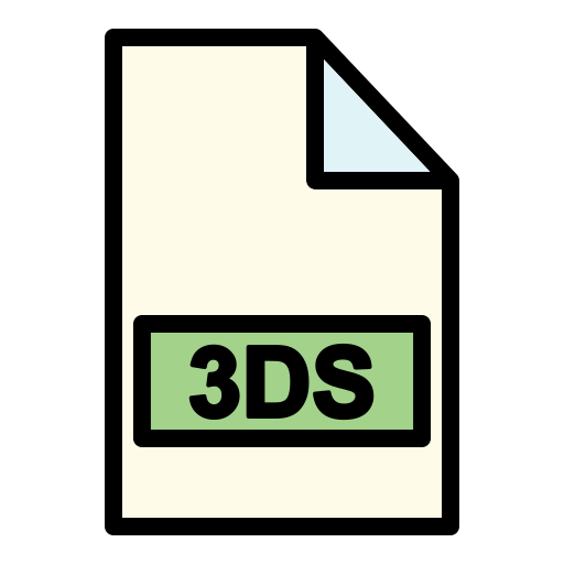 plik 3ds Generic Outline Color ikona