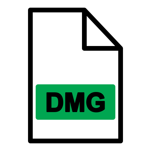 dmg 파일 Generic Fill & Lineal icon
