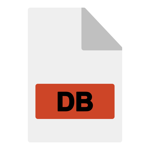 fichier db Generic Flat Icône