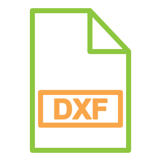 dxfファイル Generic Outline Color icon