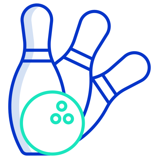 bowling Generic color outline icoon