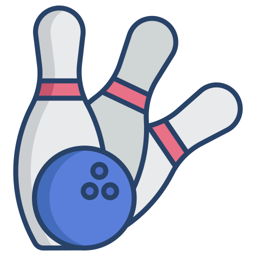 bowling Generic color outline icona