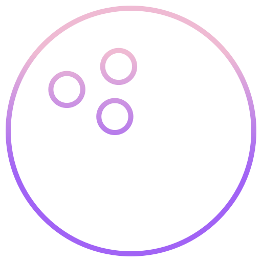 ボウリングボール Generic gradient outline icon