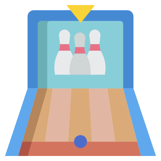 allée de bowling Generic color fill Icône