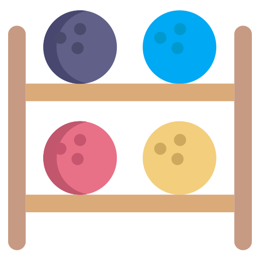 bowling bal Generic color fill icoon