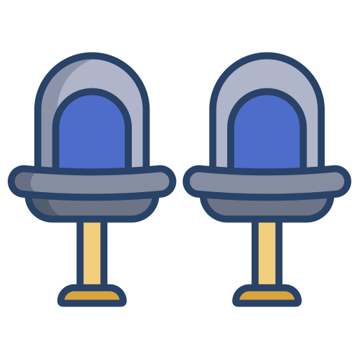 Chairs Generic color outline icon