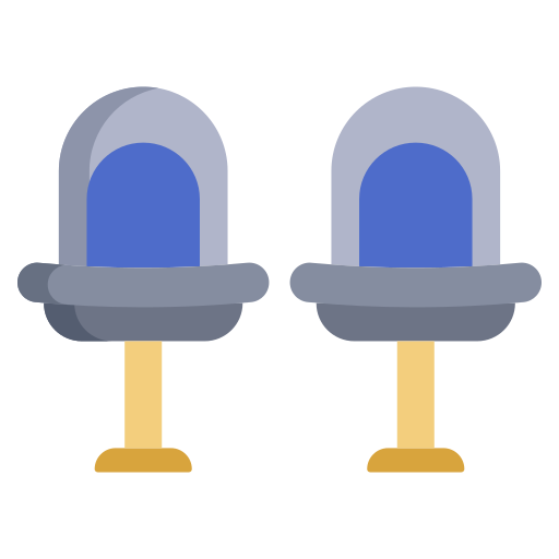 krzesła Generic color fill ikona