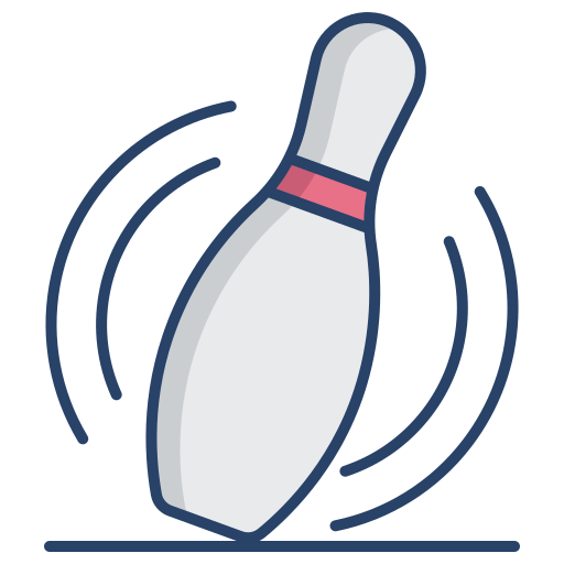 Bowling pin Generic color outline icon