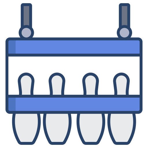 quille de bowling Generic color outline Icône
