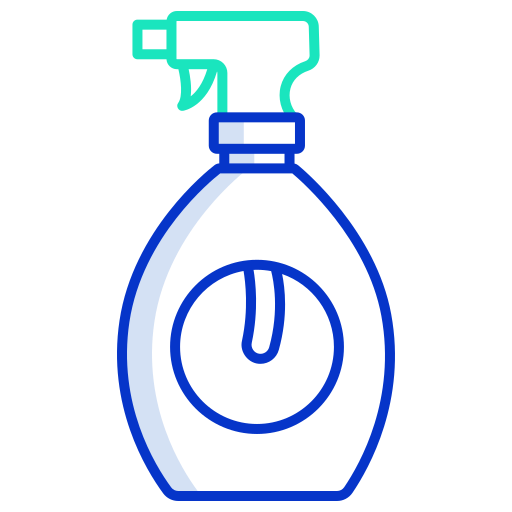 spray detergente Generic color outline icona
