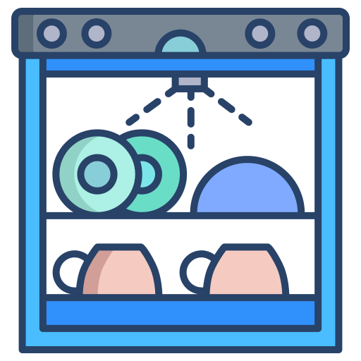 Dishwasher Generic color outline icon