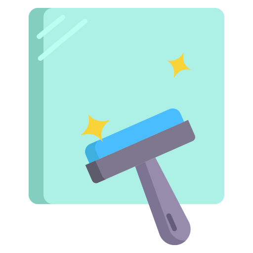 Glass cleaning Generic color fill icon