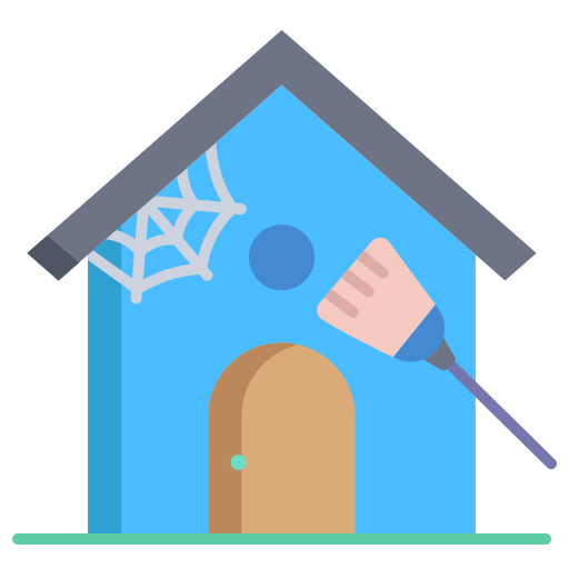 sprzątanie domu Generic color fill ikona