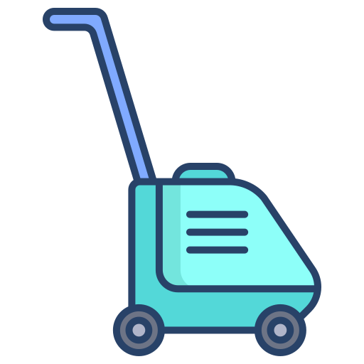Lawnmower Generic color outline icon