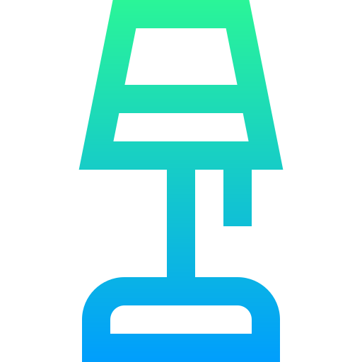 lámpara de piso Super Basic Straight Gradient icono