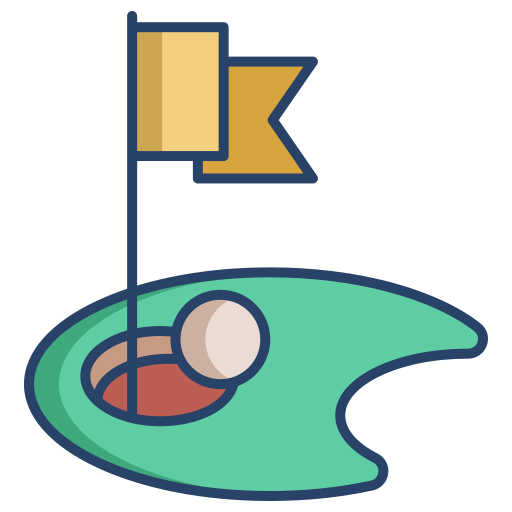 ゴルフ Generic color outline icon