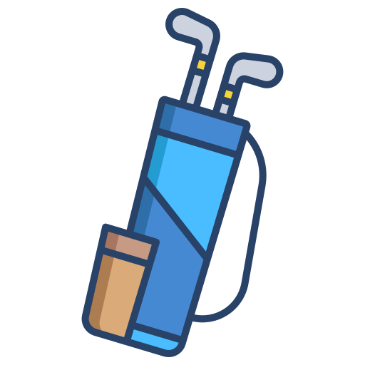 Golf bag Generic color outline icon