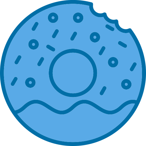 Doughnut Generic Blue icon