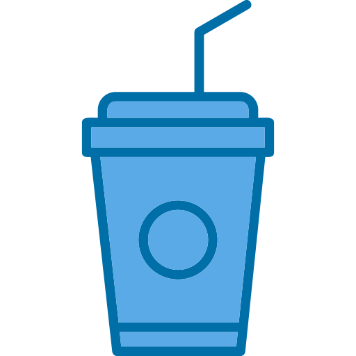 Plastic Cup Generic Blue icon