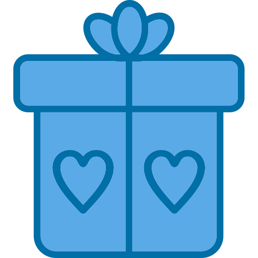pacco regalo Generic Blue icona
