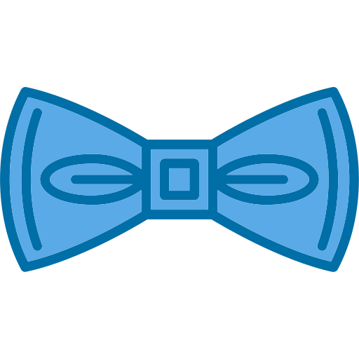 Bow Tie Generic Blue icon