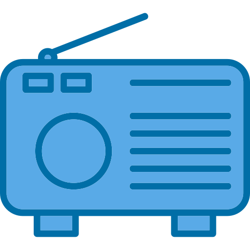 Radio Generic Blue icon