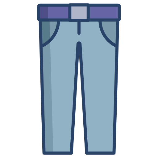 pantalon Generic color outline Icône
