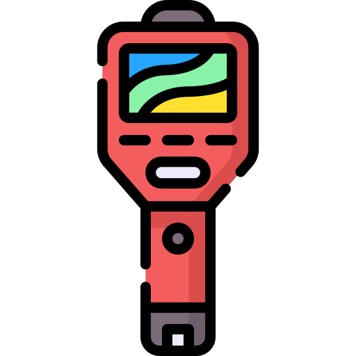 Thermal imaging Special Lineal color icon